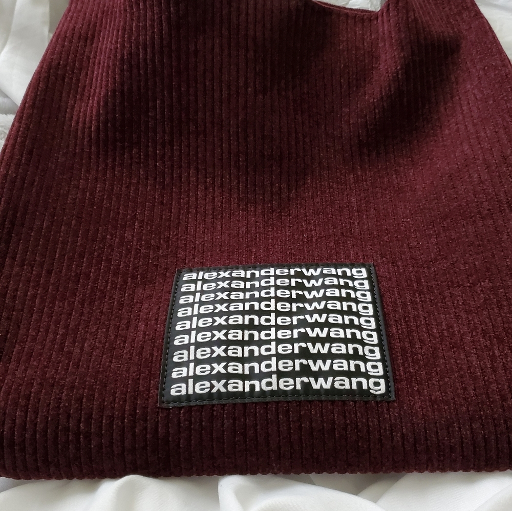 Burgundy bag